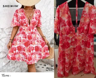 Mono SHEIN lunares beige talla única Vestidos SHEI