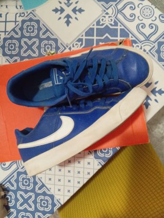 Zapatillas Nike Azul y Blanco
