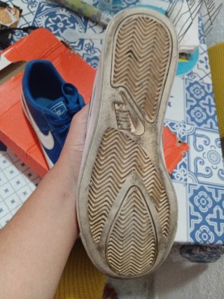 Zapatillas Nike Azul y Blanco
