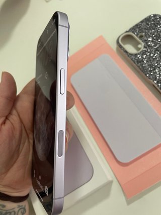 Funda iPhone 17 Glitter Gris/Plata