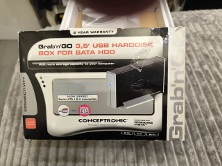 Conceptronic Grab'n'GO CON DISCO DURO HDD 2TB.3.5
