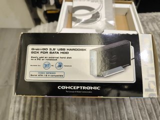 Conceptronic Grab'n'GO CON DISCO DURO HDD 2TB.3.5