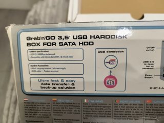 Conceptronic Grab'n'GO CON DISCO DURO HDD 2TB.3.5