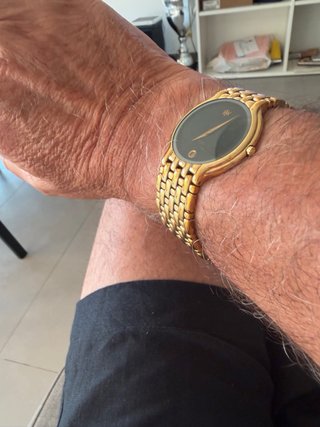 Reloj Raymond Weil Oro Negro Caballero