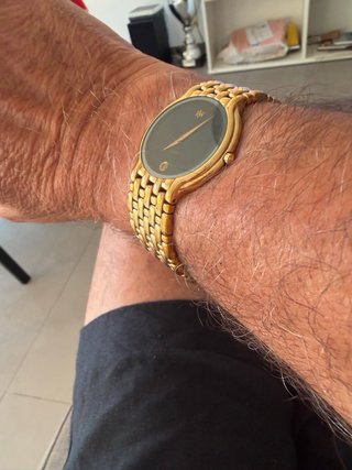 Reloj Raymond Weil Oro Negro Caballero