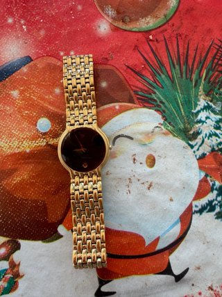 Reloj Raymond Weil Oro Negro Caballero