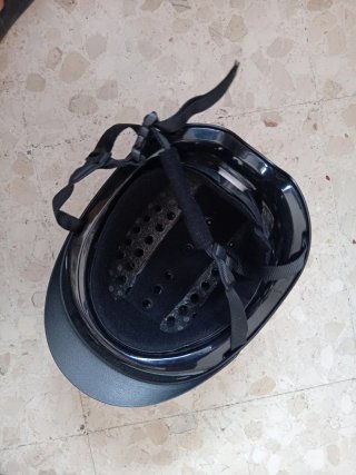 Casco de equitación Talla M Negro