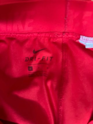 Mallas Nike Rojas Cortas