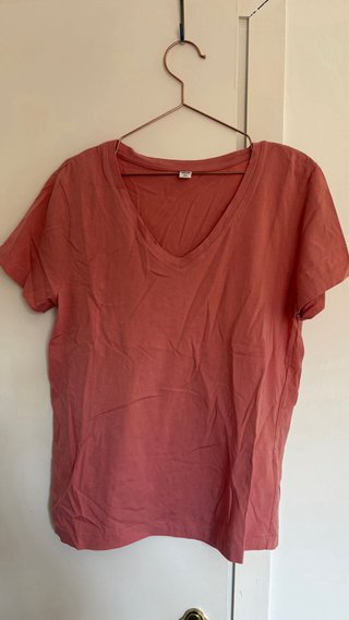 Camiseta Uniqlo Rosa Talla S