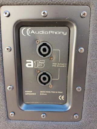 SET PA ALTAVOCES PASIVOS PROFESIONALES 1300 W RMS