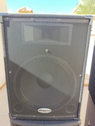SET PA ALTAVOCES PASIVOS PROFESIONALES 1300 W RMS