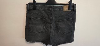 Shorts Vaqueros Gris Desgastado H&M Talla 44