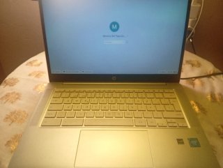 Ordenador HP Chromebook Blanco