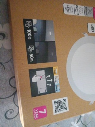 Lámpara LED Inspire Extraflat 19W IP44