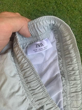 Bañador Zara Gris Hombre