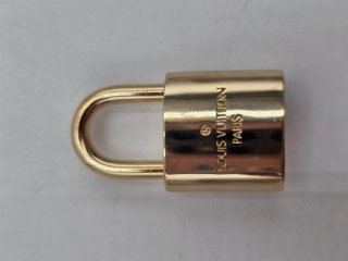 Set Lucchetto e Chiave Louis Vuitton Oro