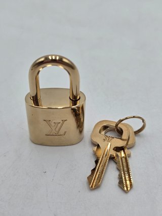 Set Lucchetto e Chiave Louis Vuitton Oro