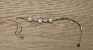 Pulsera Plata con Circonitas