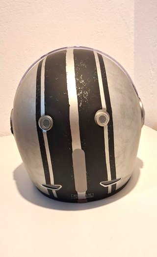 Casco Moto Integral Vintage