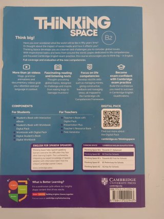 Thinking Space B2 Workbook with Digital Pack