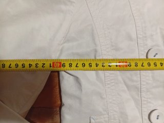 Chaqueta blanca corta Talla M
