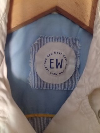 Chaqueta blanca corta Talla M