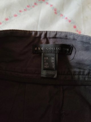 Falda vaquera negra mini