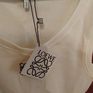 Top corto Loewe Blanco Talla L
