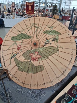 Sombrilla china decorada