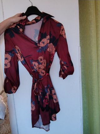 Vestido estampado floral
