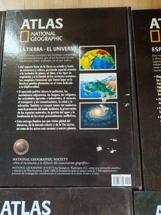 Colección Atlas National Geographic 14 Tomos