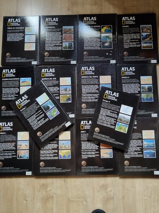 Colección Atlas National Geographic 14 Tomos