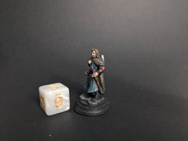 Miniatura Pintada: Boromir, aventurero DnD 32mm
