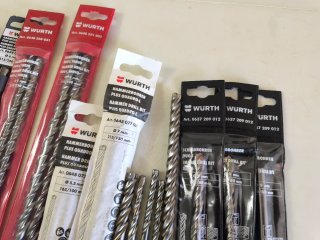 #674 Conjunto 20 brocas widia Wurth nuevas