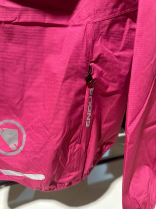 Giubbotto Endura rosa da donna