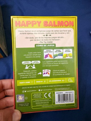 Lote Juegos Happy Salmon y Throw Throw Burrito