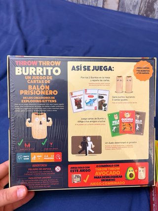 Lote Juegos Happy Salmon y Throw Throw Burrito