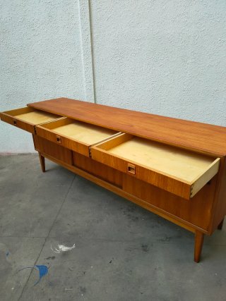Aparador Teca Dinamarca Mid Century
