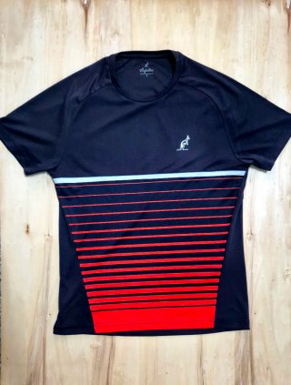 T-shirt Australian Blu e Arancio Tg S