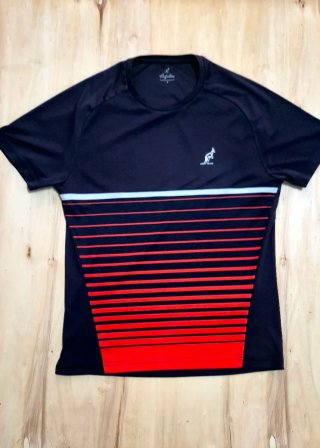T-shirt Australian Blu e Arancio Tg S