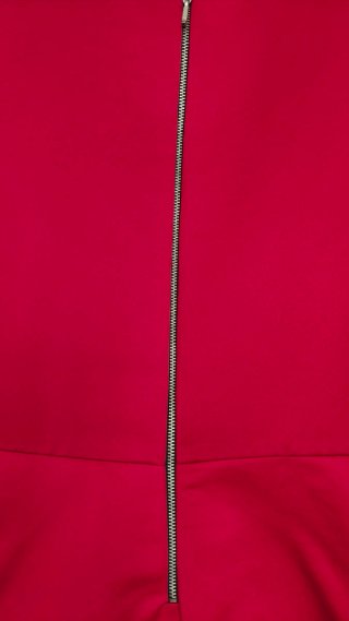 Zara Elegante Rosso Raso  taglia M