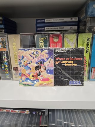 Sega Mega Drive World of Illusion Mickey Donald