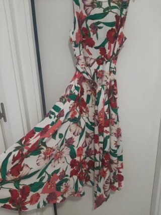 Vestido lady midi floreado