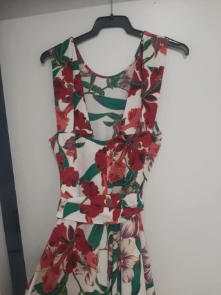 Vestido lady midi floreado