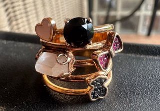 Anillo Tous Join Plata 925 Oro Rosa