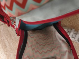Mochila con ruedas y luces