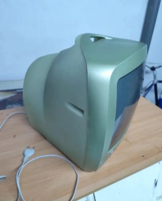 Televisor de diseño Philips 14" Vintage Verde