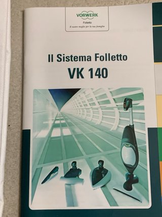Folletto VK140 completo di tutto Perfetto
