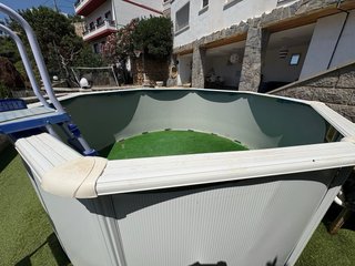 Piscina de alumnio .