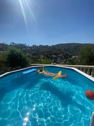 Piscina de alumnio .